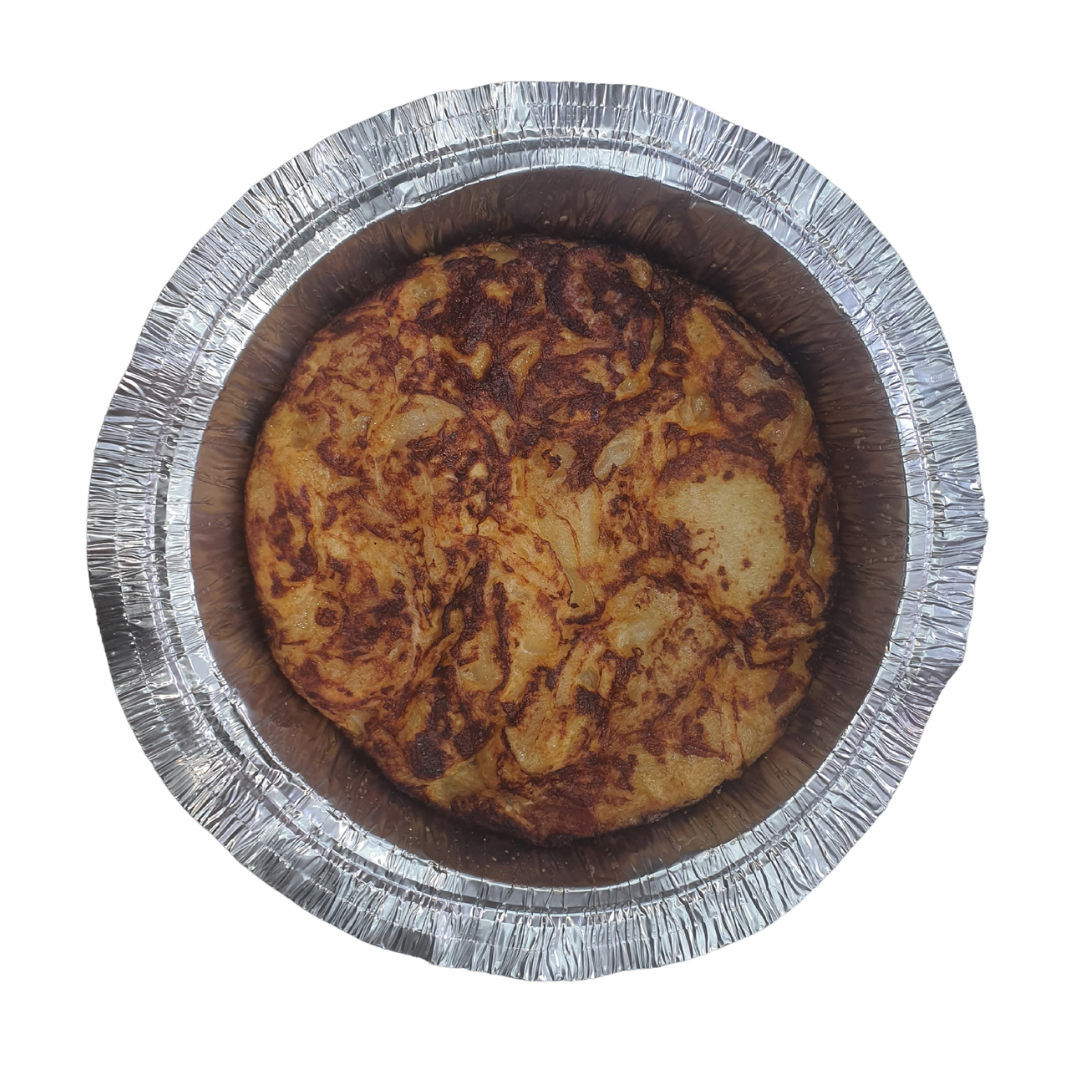 Tortilla de papas individual fresca