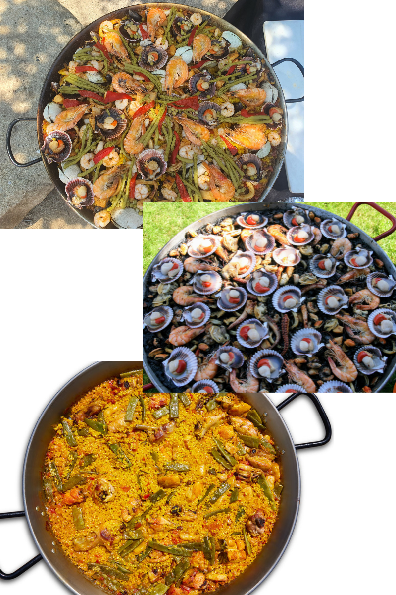 Paella Valenciana, Mixta y Arroz Negro: ¿Cuál es la diferencia real?