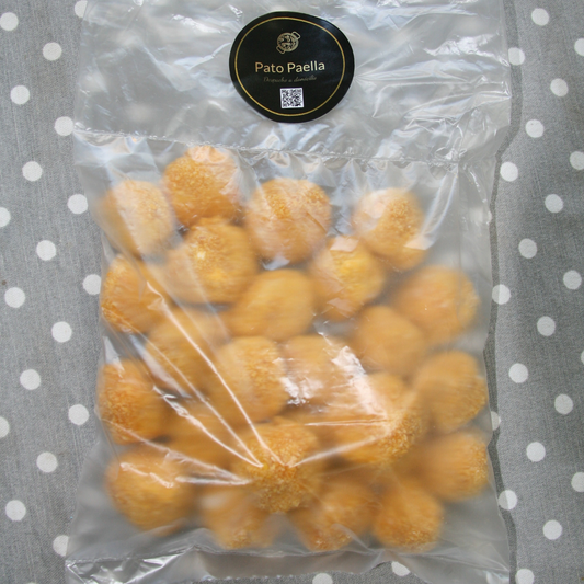 Croquetas de Jamón Serrano y Chorizo sin gluten y sin lactosa congeladas 500 gr (24-25 un)