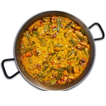 Paella Valenciana 10 a 18 persona