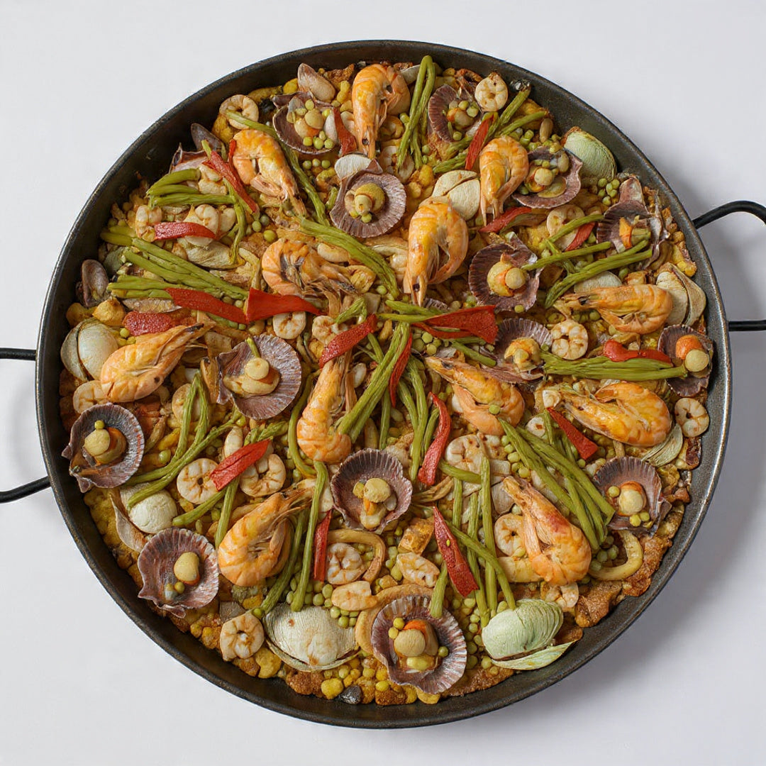Paella de Mariscos 20 a 40 personas