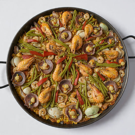 Paella de Mariscos 10 a 18 personas