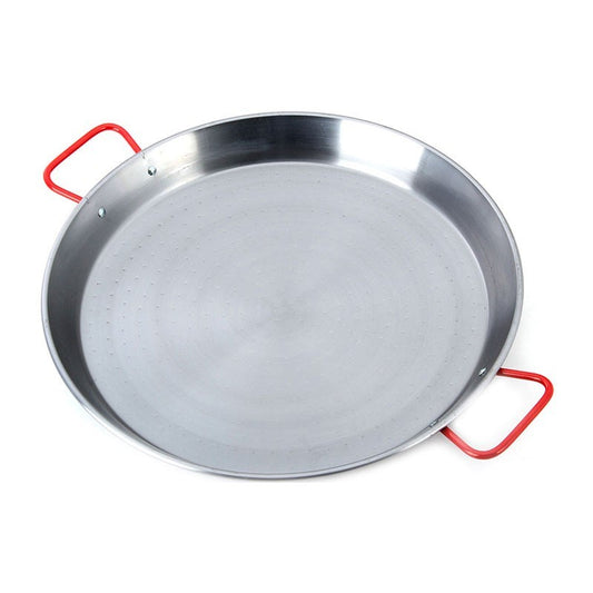 Paellera 10 Porciones Hierro Pulido 42cm La Ideal Garcima