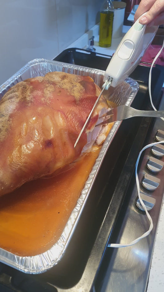 Pierna de cerdo asada