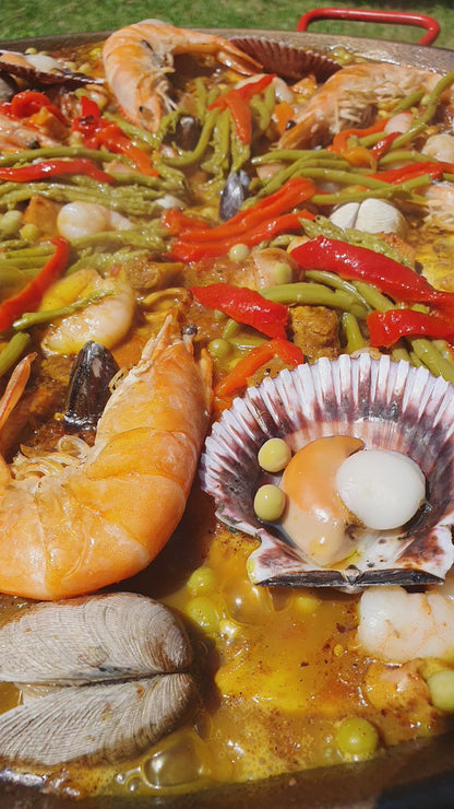 Paella tradicional 10 a 18 personas